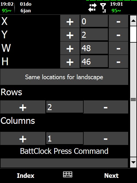 BattConfig Location and sizes