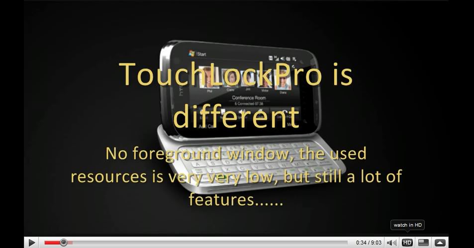 TouchLockPro on Youtube